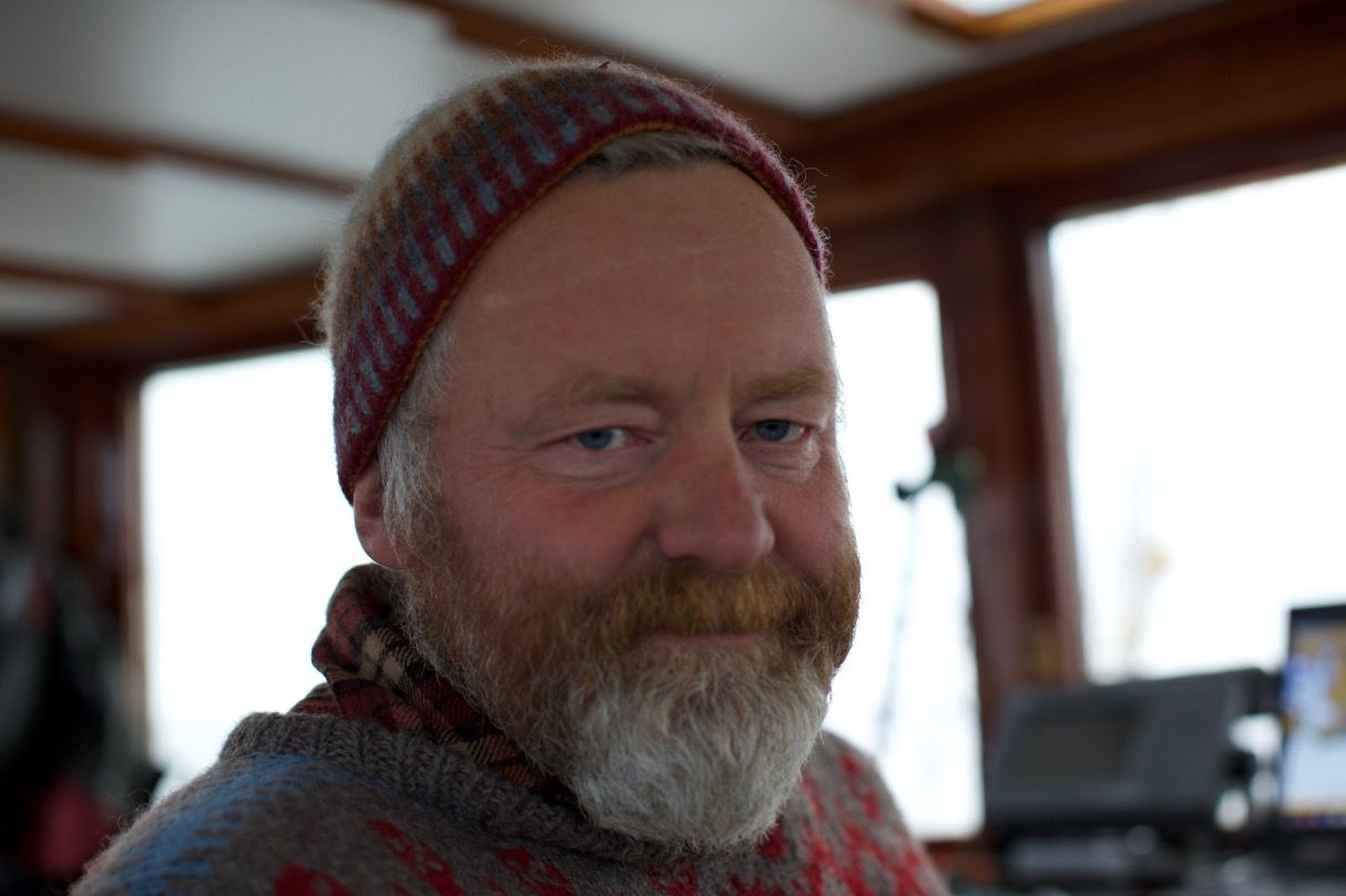 Captain Siggi. Navigator, guide, storyteller... inspiration. Let him take you on a trip http://www.aurora-arktika.com/ of a lifetime. Grateful to have sat at the dinner table with him telling arctic stories and passing down lore.