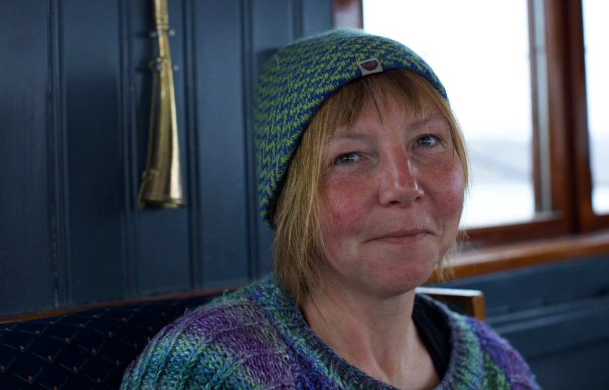 Teresa. Fantastic chef, and easily the hardest working woman in the arctic.